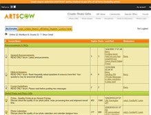 Tablet Screenshot of forum.artscow.com